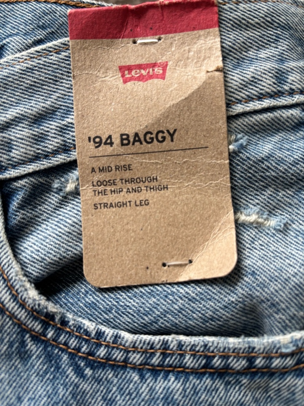 Levi's 94 Baggy Jeans - Picture 3 of 4